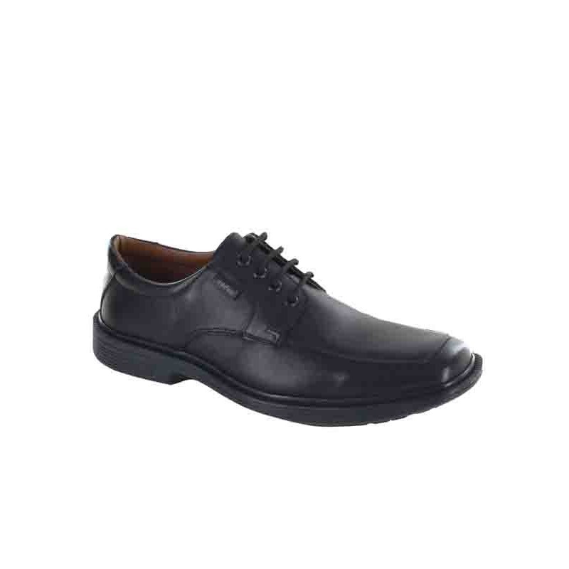 Zapato Colegial Audaz Negro Piel para Niño