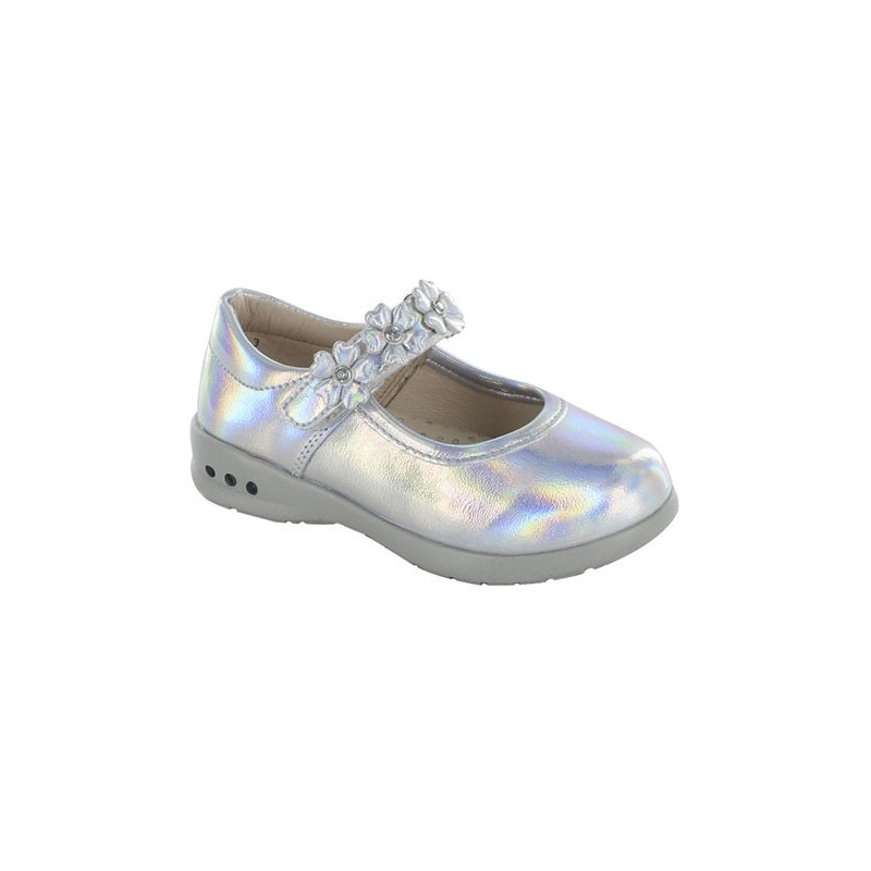 Zapato Verano Coqueta Plata para Niña