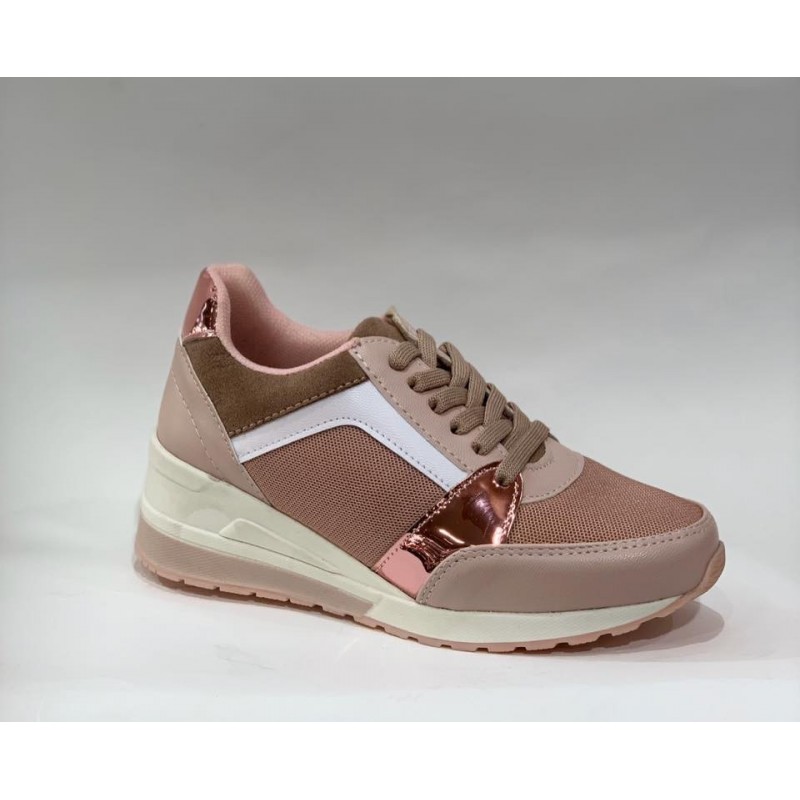 Tenis Urbano B-Trendy Salmon para Dama